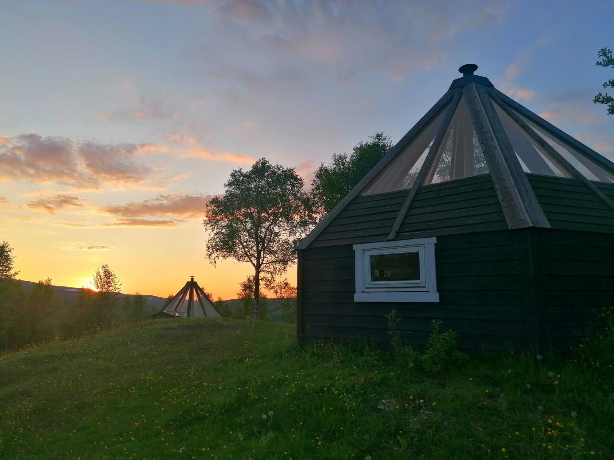 Hessdalen Ufocamp Appartement Vårhus Buitenkant foto