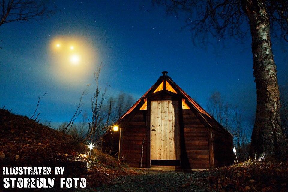 Hessdalen Ufocamp Appartement Vårhus Buitenkant foto